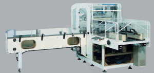 EP2060, a fully servo-motor napkins packer, with electronic cams and linear guides for up to 50 packets minute single-stack and 25 packets minute double-stack.